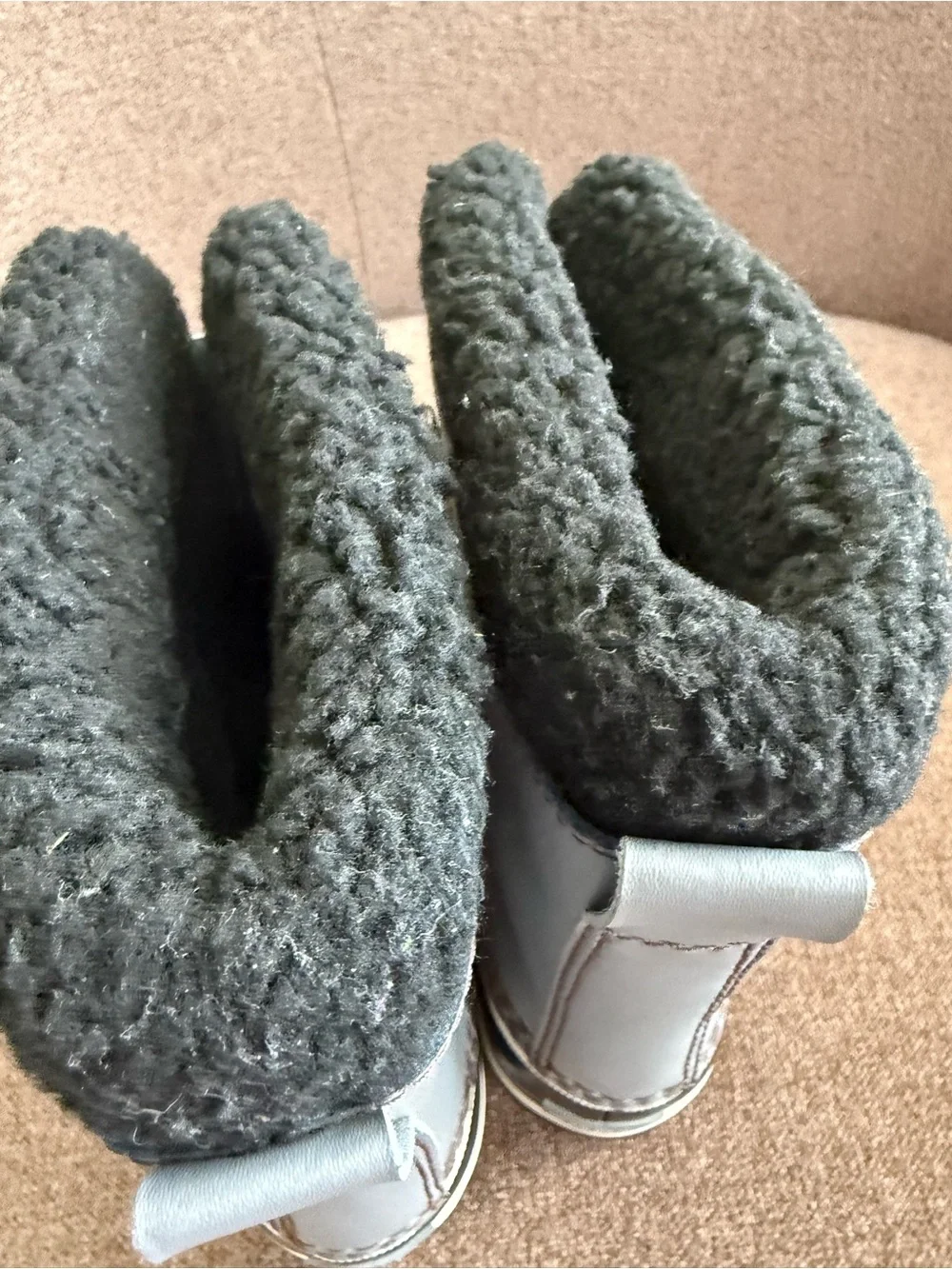 Sorel Kids Grey and Black Waterproof Winter Boot